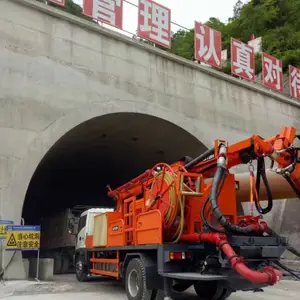 鑫通机械遥控操作车载式混凝土湿喷台车CSP30