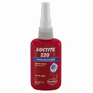 汉高Loctite乐泰220胶水批发 高强度螺纹锁固剂 厌氧胶乐泰220 50ml