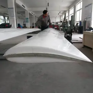 10kw升力型垂直叶片 耐腐蚀高寿命FRP玻璃钢风叶定制