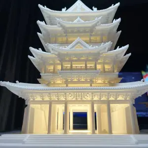 3D打印 树脂工艺品大型沙盘订制 场景复原