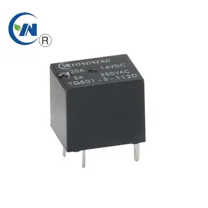 Yongneng T78超小型20A四脚五脚直流汽车继电器YQ501
