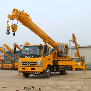 福润康12吨吊车视频 厂家提供二手汽车吊 带手续可过户