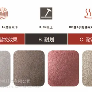 广州瑞欣供应肤感金属防指纹HPL防火板