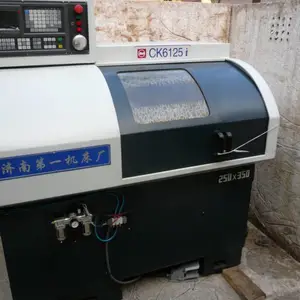 CK6125数控车床 精密数控仪表车床 气动弹簧夹头精密仪表数控车床