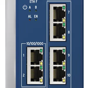 SEL-2742美国SEL品牌12端口SDN工业交换机DIN导轨或表面安装