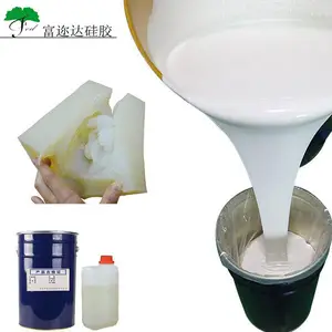 富迩达源头工厂供应不饱和树脂模具硅胶 室温硫化翻模硅橡胶材料