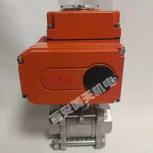 Q911 Q941F Q971F电动衬氟球阀 不锈钢球阀 螺纹球阀 卫生级球阀