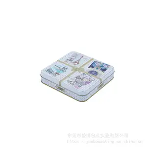 欧式点心包装铁盒 法国糖果铁罐 食品通用包装 自有模具生产