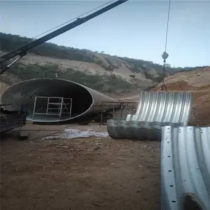 鼎高钢波纹管·北方抗冻专属公路铁路地埋式钢制波纹管 镀锌钢波纹管