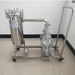 水泥厂精密过滤器 液体单袋式多袋式过滤器 隔膜泵油墨过滤机SHLONTUB