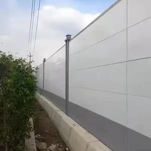 道路沥青地面加固施工围蔽 2米高钢板围挡