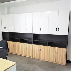 泉鸿办公室花槽柜矮柜展示柜木质隔断柜简约办公柜文件柜储物柜资料柜泉州