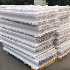 脱硫除尘设备配件 S型三通道除雾器 PP材质 叶片高235mm 金泰诺