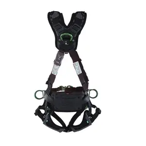 MSA/梅思安 10217194 V-FIT 背/胸/臀挂点 全身式安全带 快插铝扣，腿/肩/腰垫，中国版，标准号