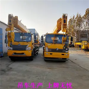山东吊车机械厂家 现货12吨汽车吊 自备吊价格优惠