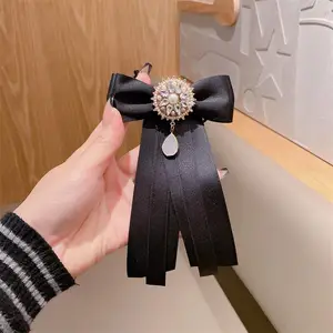 领结胸针定做韩版小香风胸针学院风饰品生产