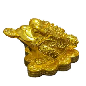 足金999金蟾摆件招财进宝