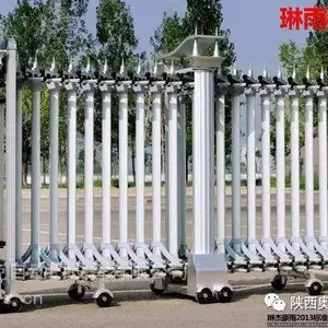 供应青海石油伸缩门和红古自动伸缩门,嘉诺克自动门质量保证