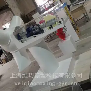 风力发电机机舱解刨模型展示
