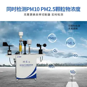 综合实时监控系统青岛和诚H6型工地扬尘噪声在线监测系统