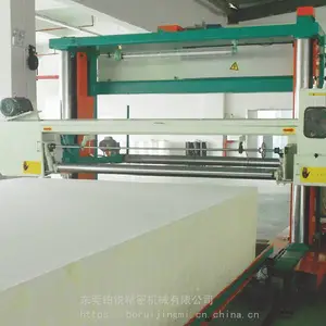 泡绵路轨平切机XLG-1650进口变频调速控制技术机械发泡泡棉切片机