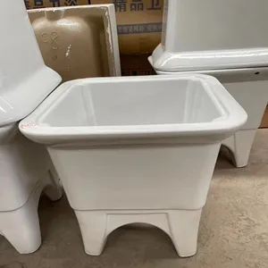 陶瓷墩布池 落地式带下水拖布池 家用阳台拖把池 卫生间