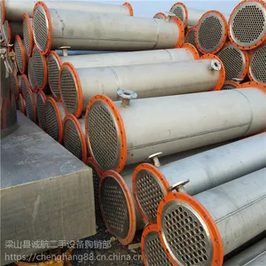 出售二手不锈钢冷凝器,二手钛冷凝器 不锈钢列管冷凝器