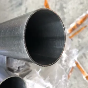 不锈钢管圆管 黑钛金亮面 光亮管 足厚抛光圆管