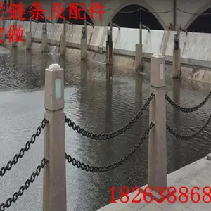鲁兴各种规格圆环铁链 桥梁护栏链条产地货源