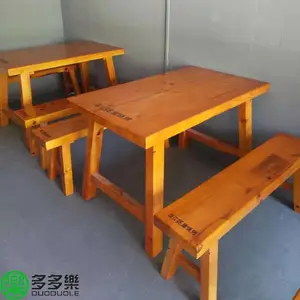 湛江蚝屋烧烤桌,同款实木木屋烧烤桌,现代中式烧烤桌定做