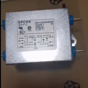 电源线滤波器B84113C0000B030 3A 250VAC 0.369 mA