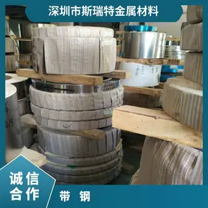 高弹性不锈钢带 301SEH特硬弹簧钢垫片 去应力不锈钢卷带 去毛刺圆边