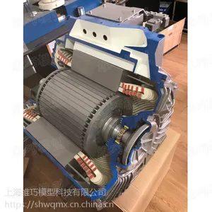 永磁电动机解剖模型 高铁动车组驱动电机结构模型定制 仿真电动机