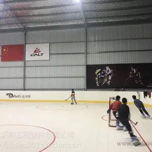 单面冰球场围栏/双面冰球场围栏 溜冰仿真冰围栏山东达沃斯