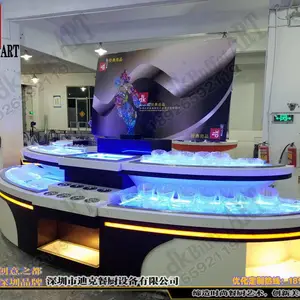 深圳迪克 自助餐台冰鲜台 设计制作厂家