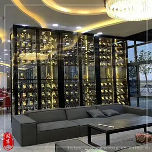 酒吧不锈钢酒柜 设计具有创意性 美化空间 无污染 无异味