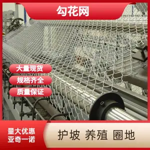 喷播挂网 护坡植草钢丝网 菱形孔热镀锌勾花网