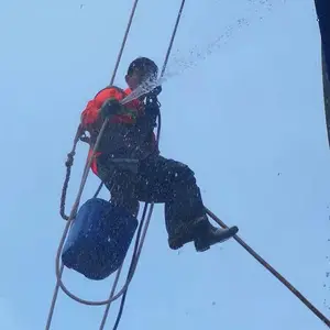 合川松动外墙砖排险 排雨水管安装 外墙清洗