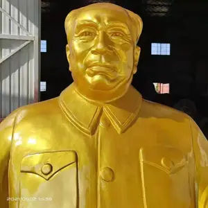 南阳雕塑 元帅塑像 图片树脂玻璃钢制作厂家