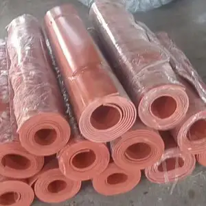 靶场悬挂式橡胶防弹帘 红色耐弹橡胶帘 阻弹帘 防跳弹橡胶板