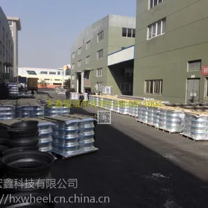 客车卡车锻造铝轮圈 铝合金轮 宏鑫钢轮 物流车钢圈 公交车配套车轮