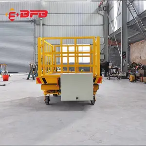 遥控电动平板车 KPJ耐高温磁力耦合式电缆卷筒供电平板运输车