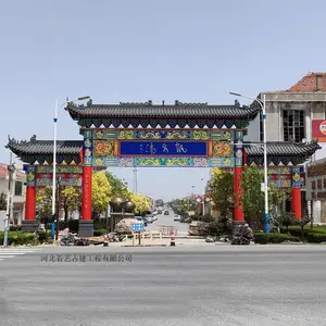 款式多样的广场鼓楼 现代戏楼 寺庙修缮施工