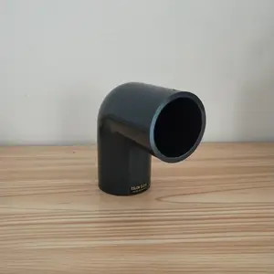 积水 CLEAN PVC 90度弯头 超纯水管转弯接头 纯水设备配件