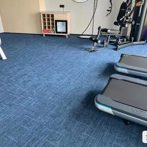 海马阻燃方块地毯 环保地毯