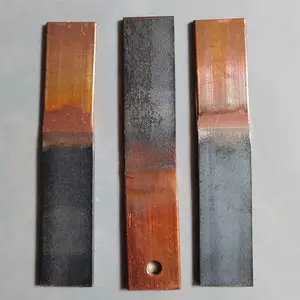 铜铁过渡板5*50*300铁塔接地材料 铜铁镀锌转换条