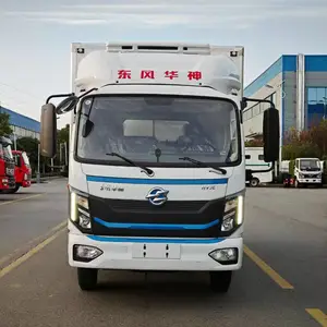 东风华神牌HV3E尊悦纯电动4米2冷藏车 新能源冷链车
