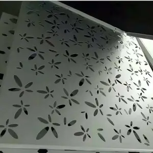 石家庄穿孔钢板冲孔排列造型 色彩稳定 涂层均匀