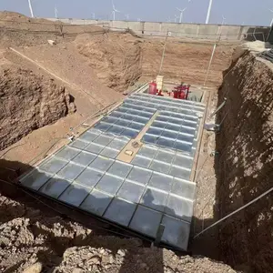 地埋箱泵一体化消防泵站 不锈钢装配式地埋水箱 抗浮箱泵一体化