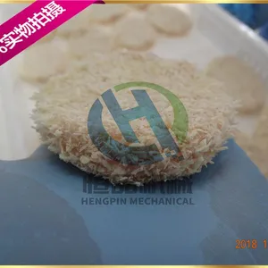 做鸡排的机器哪里有 全自动鸡排成型机设备 上浆裹粉流水线